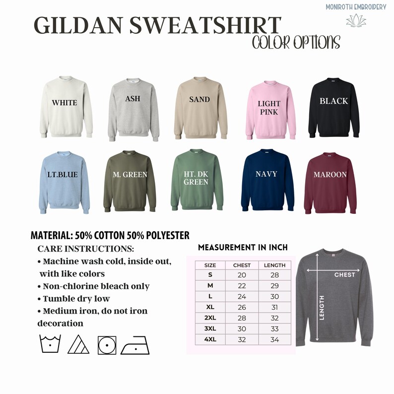 Embroidered Hockey Mom Sweatshirt Women's Game Day Tee Hockey Mom Top Ice Hockey Player Gift Sports Coach Hoodie, Custom Name Team Hoodie image 8