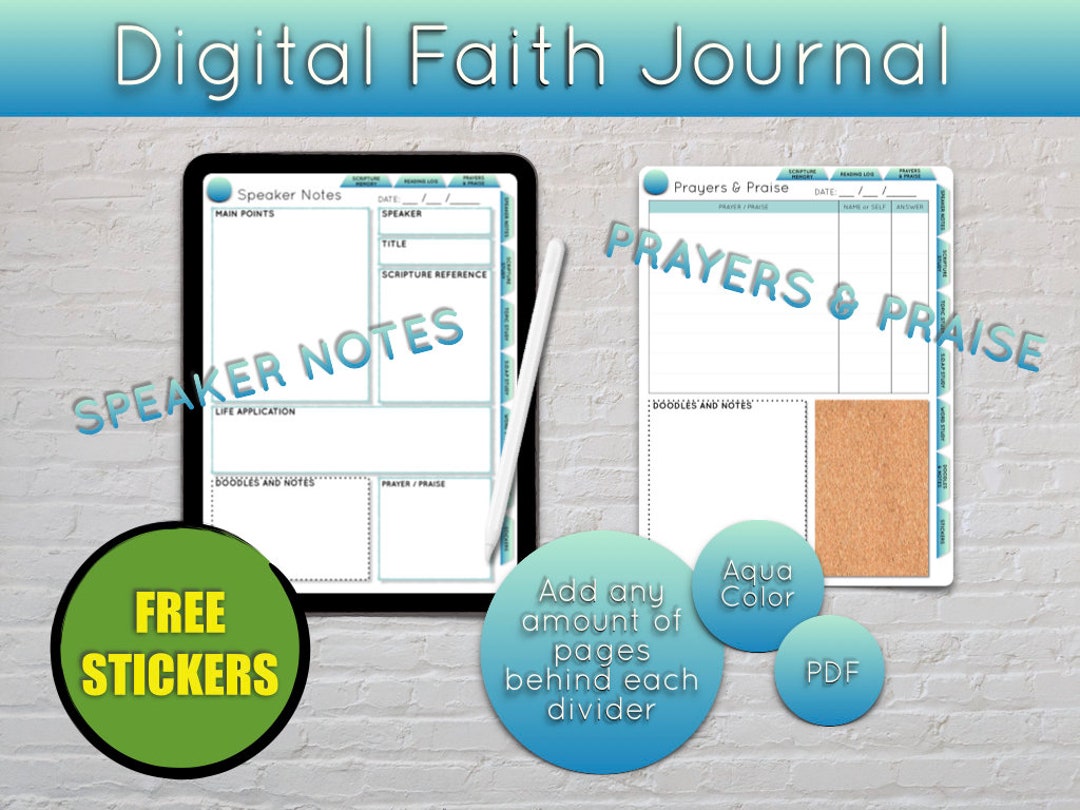 Digital Faith Journal | Speaker Notes | Scripture Study | Scripture ...