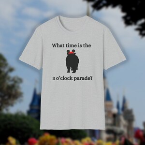 What Time is The 3 o&#39; Clock Parade Bear Shirt