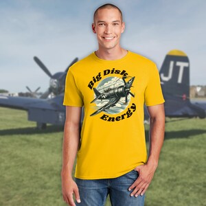 Big Disk Energy F-4 Corsair T-Shirt