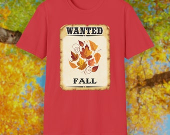 Fall Wanted Poster T-Shirt