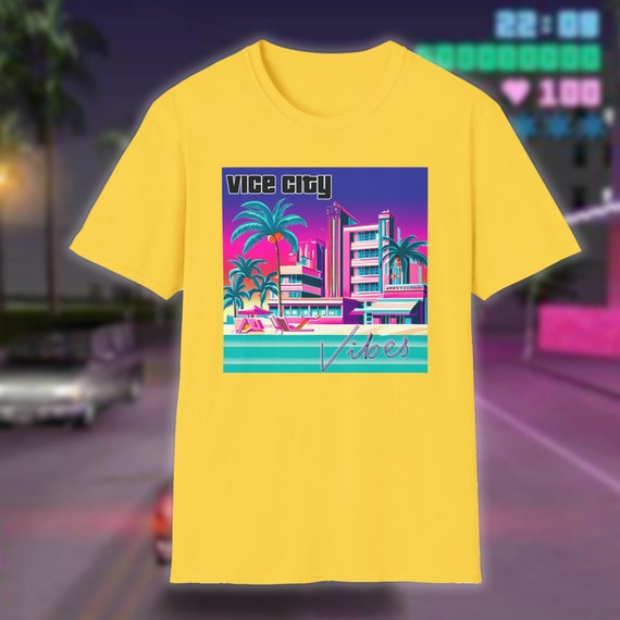Retro GTA 4: Vice City Vibes T-Shirt