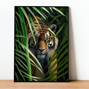 Tiger in Bamboo