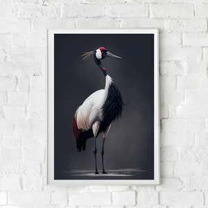Red-crowned Crane