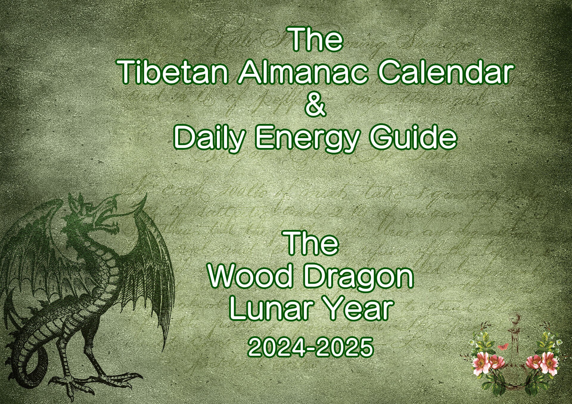 2024 Tibetan Almanac Calendar & Daily Energy Guide for the ENTIRE Wood