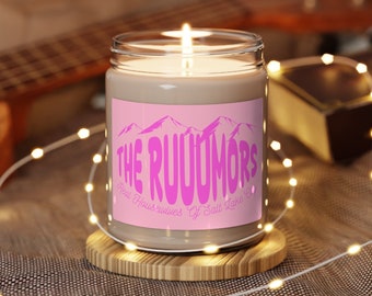 9oz RHOSLC Rumores Vela de soja / Amas de casa reales de Salt Lake City Regalo temático / Bravotv Merch Meredith Marks Fan Bravoholic / Envío GRATIS