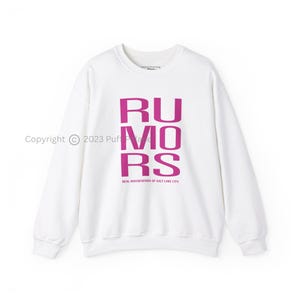 RHOSLC Rumors Sweatshirt | Real Housewives Of Salt Lake City Rumors Shirt | BravoTV Gift Bravoholic Merch Meredith Marks Fan | FREE Shipping