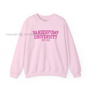 Vanderpump Rules Sweatshirt | Pump Rules University Bravoholic Fan Sweater | VPR BravoTV Shirt Merch Gift | FREE SHIPPING
