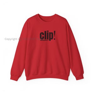 RHONY Clip Sweatshirt | Real Housewives Of Salt Lake City Dorinda Cliiiip Shirt | BravoTV Merch Bravoholic Fan Gift Fashion | FREE Shipping