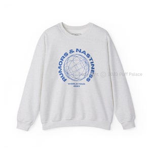 RHOSLC Rumors & Nastiness World Tour Sweatshirt | Real Housewives Of Salt Lake City Fan Shirt | BravoTv Bravoholic Merch Gift FREE Shipping