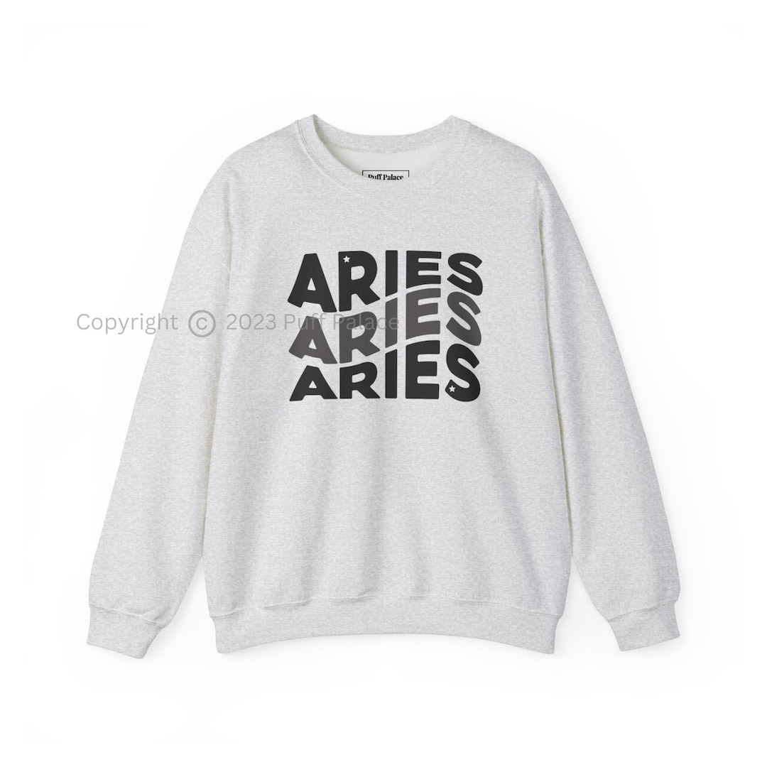 Aries Ram Star Sign Unisex Crewneck Sweatshirt | Aries Zodiac Astrology ...