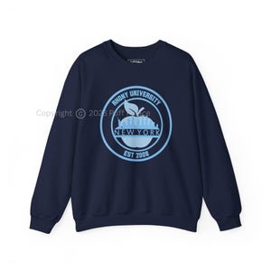 RHONY University Sweatshirt | Real Housewives Of New York Bravo Tv Sweatshirt | Bravo Fashion Fan Merch Shirt | Bravoholic BravoCon Apparel