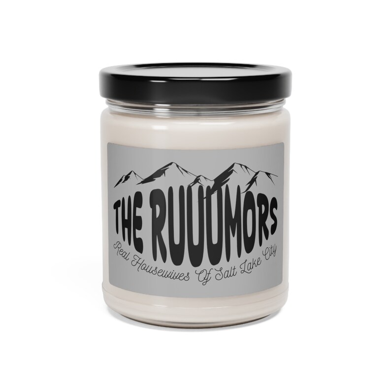 9oz Real Housewives of Salt Lake City Rumors Soy Candle Etsy UK