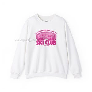 RHOSLC Ski Club Crewneck Sweatshirt | Real Housewives Of Salt Lake City Unisex Fan Shirt | BravoTv Merch Bravoholic Gift | FREE Shipping