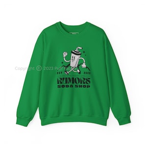 RHOSLC Rumors Soda Shop Unisex Crewneck Sweatshirt | Real Housewives Of Salt Lake City Rumors Nastiness Fan Shirt | BravoTV Funny Merch Gift