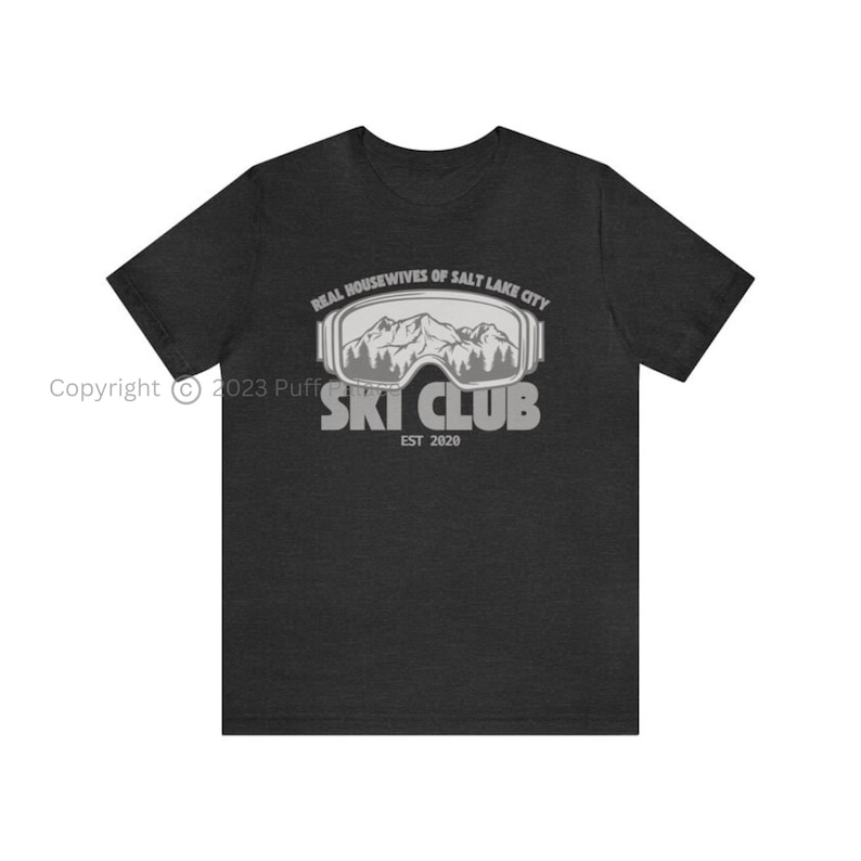 RHOSLC Real Housewives of Salt Lake City Ski Club Tshirt RHOSLC