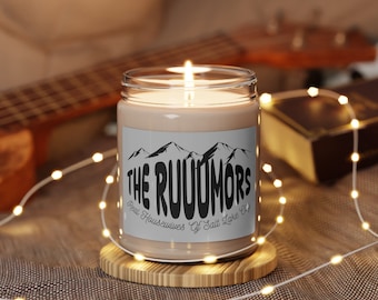 Vela de soja de 9 oz de "Real Housewives Of Salt Lake City Rumors" / Regalo temático de RHOSLC / Mercancía de Bravotv, fan de Meredith Marks, Bravoholic / Envío GRATIS