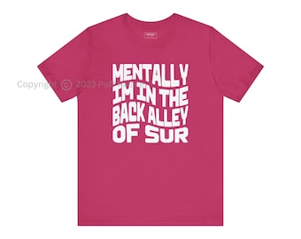 Pump Rules SUR Alley Theme Short Sleeve Tee | Vanderpump Rules BravoTv Merch | VPR Bravoholic Fan Gift Shirt | FREE Shipping