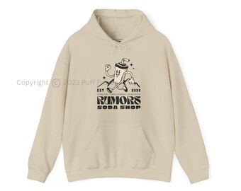 Sweat à capuche unisexe Real Housewives Of Salt Lake City Rumors Soda | RHOSLC - Rumeurs - Sweat-shirt à capuche Nasiness Fan | Cadeau drôle de marchandise BravoTV