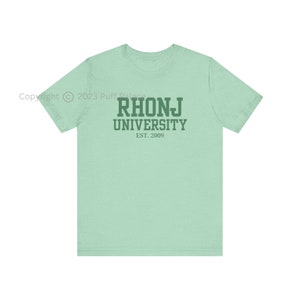 RHONJ Tshirt | Real Housewives Of New Jersey Short Sleeve Tee | Bravoholic Bravocon Shirt | BravoTV Housewive Merch Fan Gift | FREE Shipping