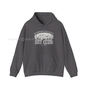 RHOSLC Real Housewives Of Salt Lake City Ski Club Hooded Sweatshirt | RHOSLC Hoodie | BravoTV Merch | Bravoholic Fan Gift | FREE Shipping