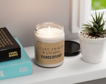 Vela de soja Vanderpump Rules / Vela Scandoval Pump Rules de 9 oz / 5 opciones de aroma Busy Watching BravoTV Merch / Bravoholic / ENVÍO GRATIS