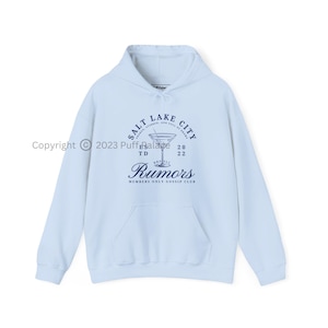 RHOSLC Rumors Gossip Club Unisex Hooded Sweatshirt | Real Housewives Of Salt Lake City Members Only Club Hoodie | BravoTV Fan Merch Gift