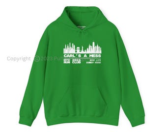 Sudadera con capucha unisex Summer House Carl's A Mess / Sudadera divertida Bravoholic para fans de Summerhouse / 12 opciones de color