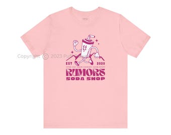 Real Housewives Of Salt Lake City Rumors - T-shirt unisexe à manches courtes | RHOSLC Soda - Chemise de supporter résistante aux reçus | Cadeaux dérivés sur le thème Bravo