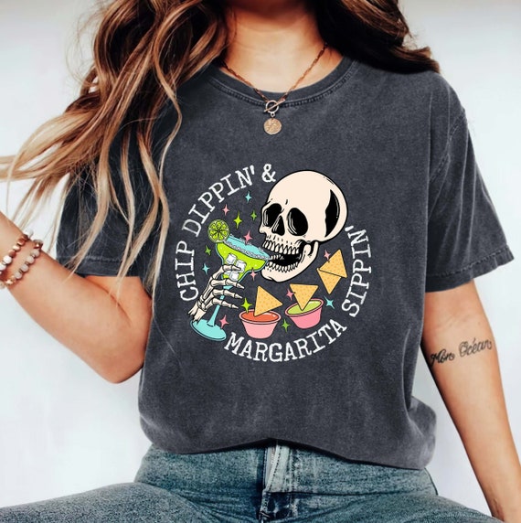 Chippin Dippin Margarita Sippin Shirt, Funny Drinking Shirt, Margarita Shirt, Cinco De Mayo Shirt, Nacho Average Bride, Mexico Bachelorette