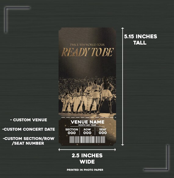 Buy TWICE Tour Tickets Online: Find Seats for 'Ready to Be' Vegas Show