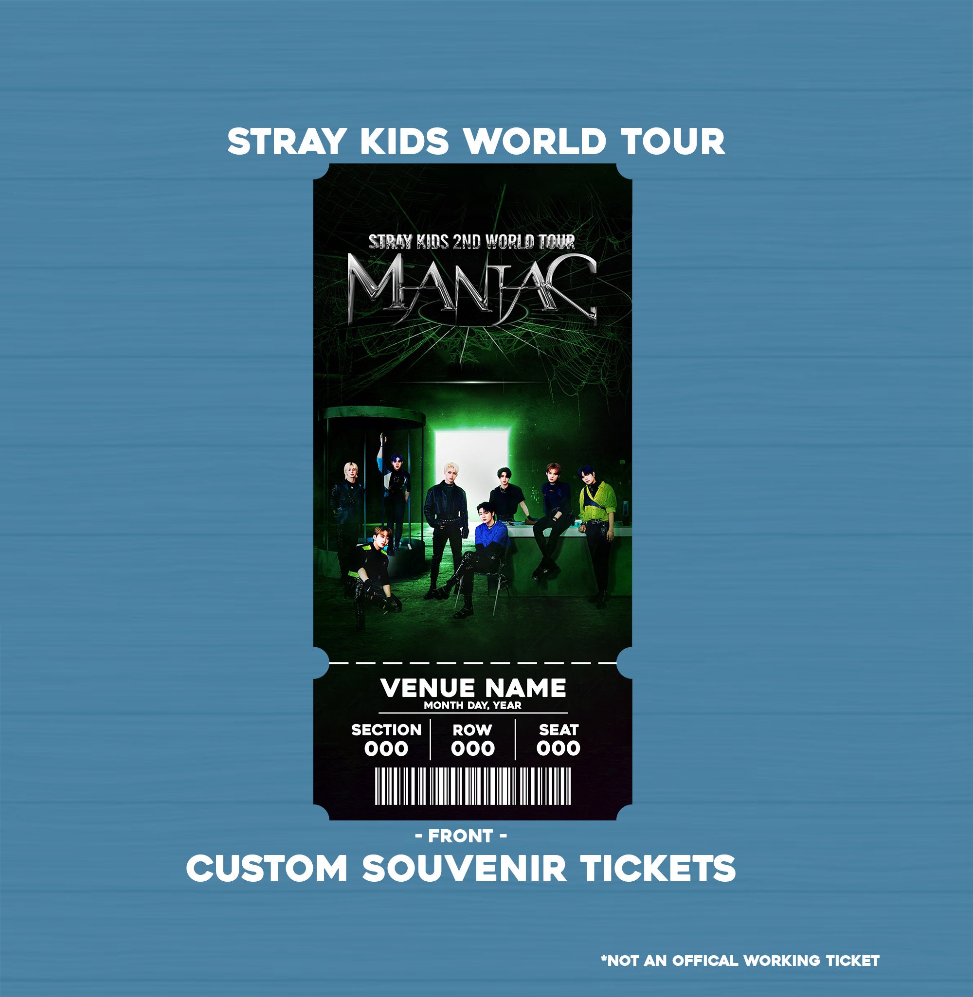 Stray Kids : 2nd World Tour Maniac, Custom Physical Memory