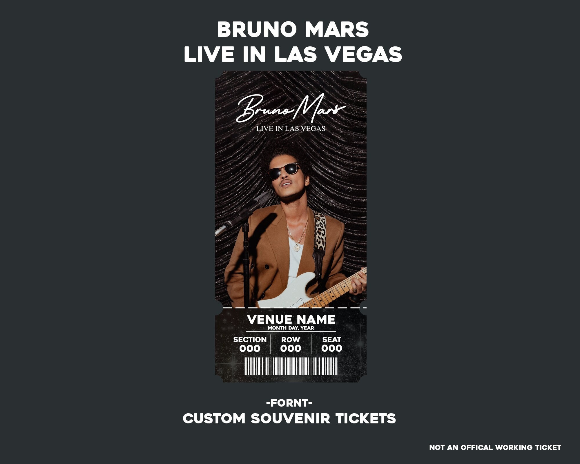 bruno mars コンサートチケット（Bruno Mars コンサートチケット 1/21  
