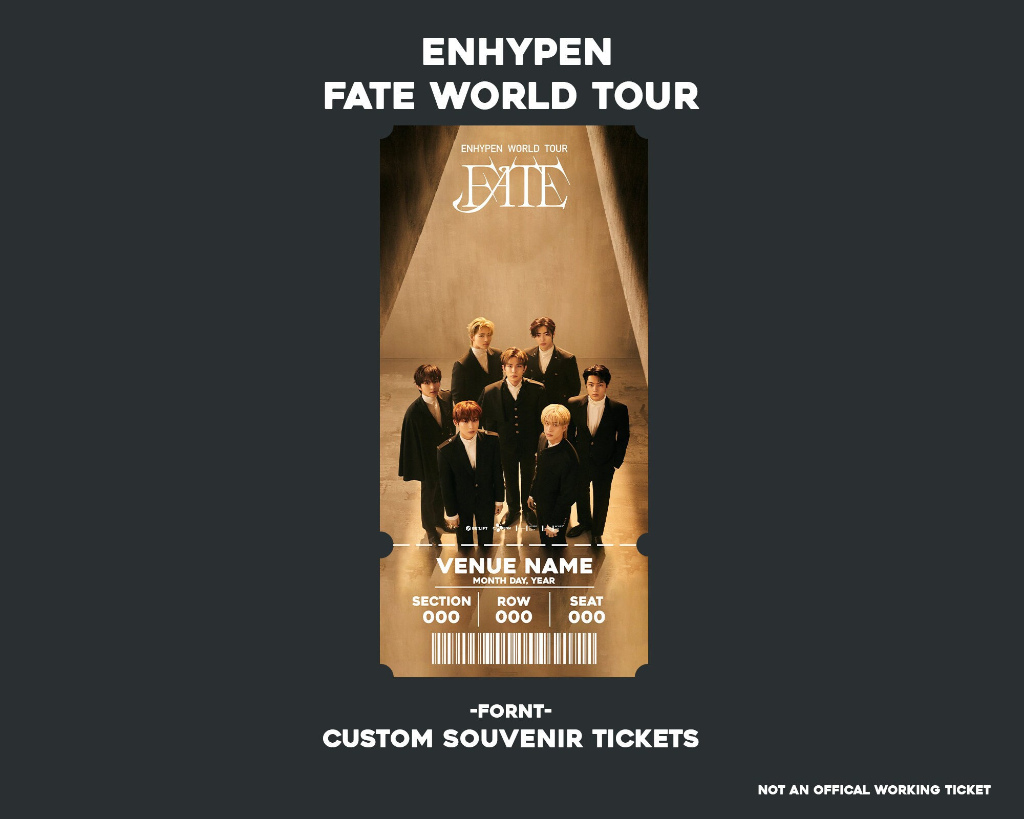 ENHYPEN Fate World Tour, Custom Physical Memory Souvenir Concert