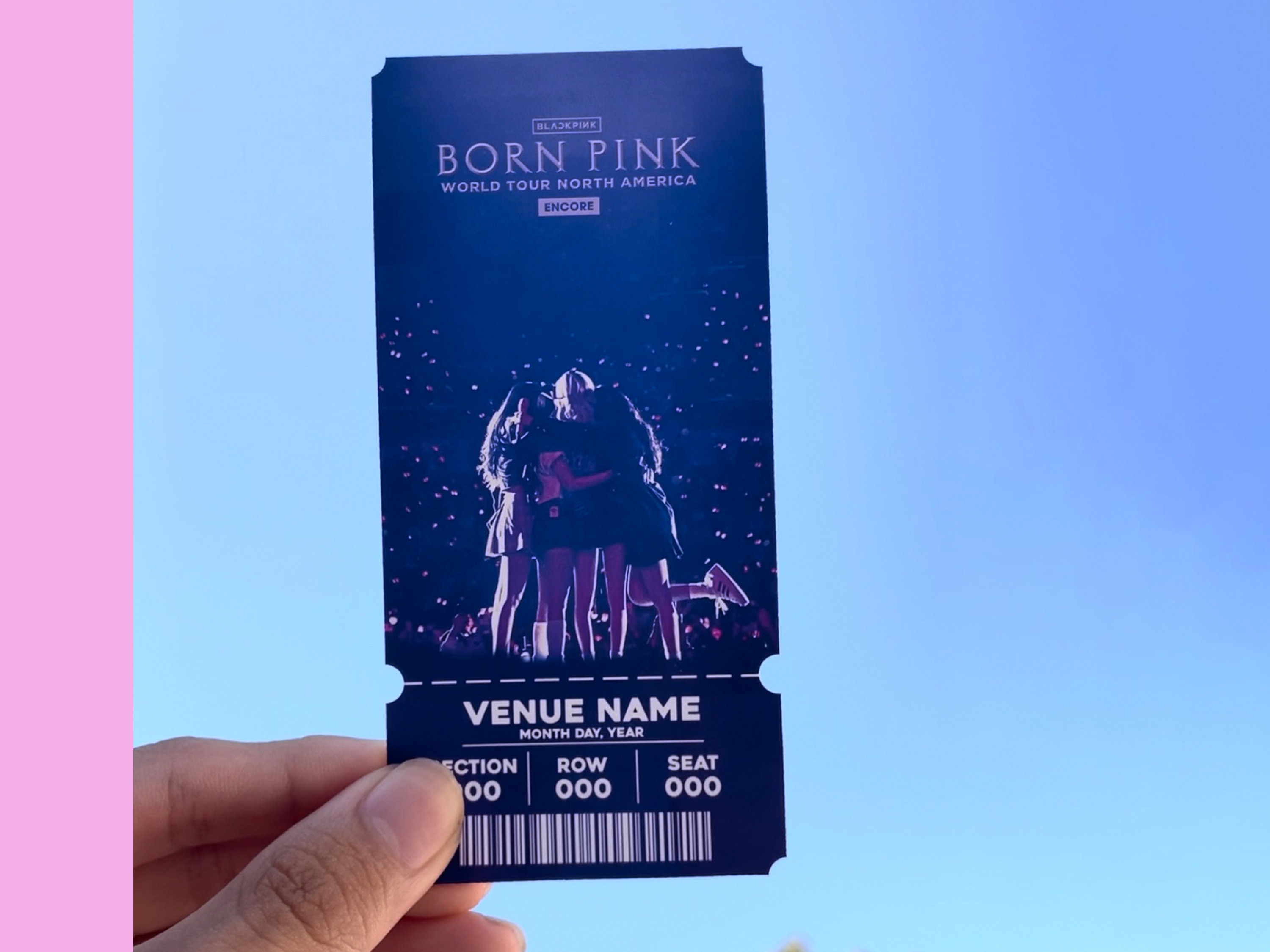 Blackpink Born Pink World Tour North America Encore Tour Etsy