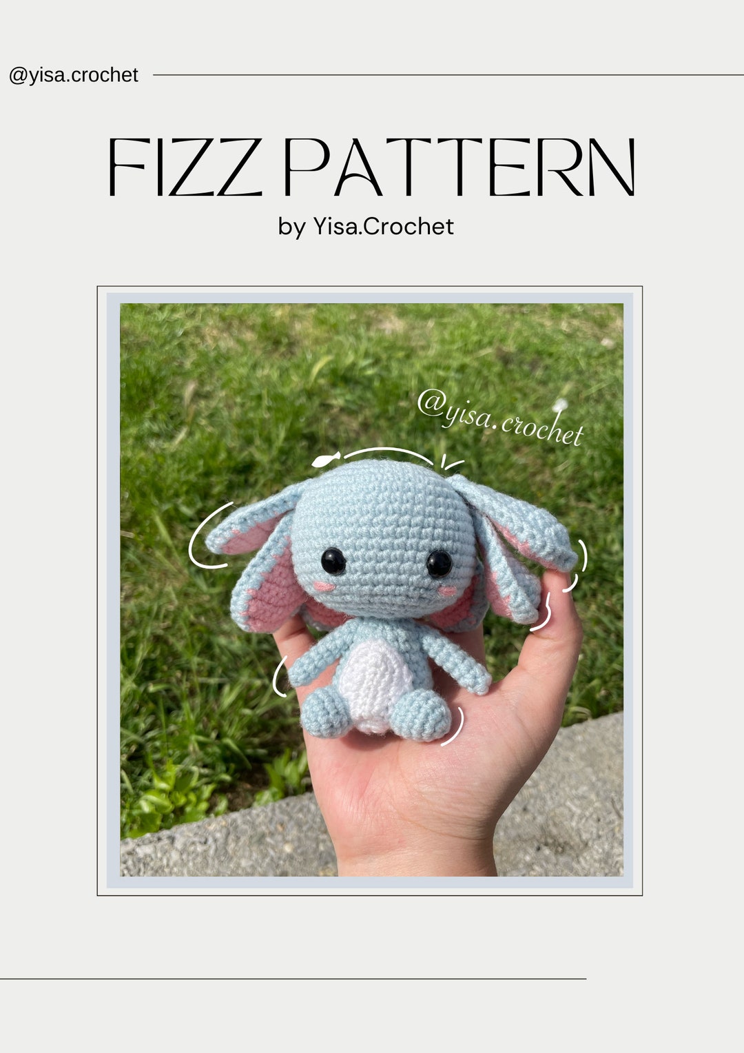 Fizz Pattern Fizz Amigurumi Pattern - Etsy