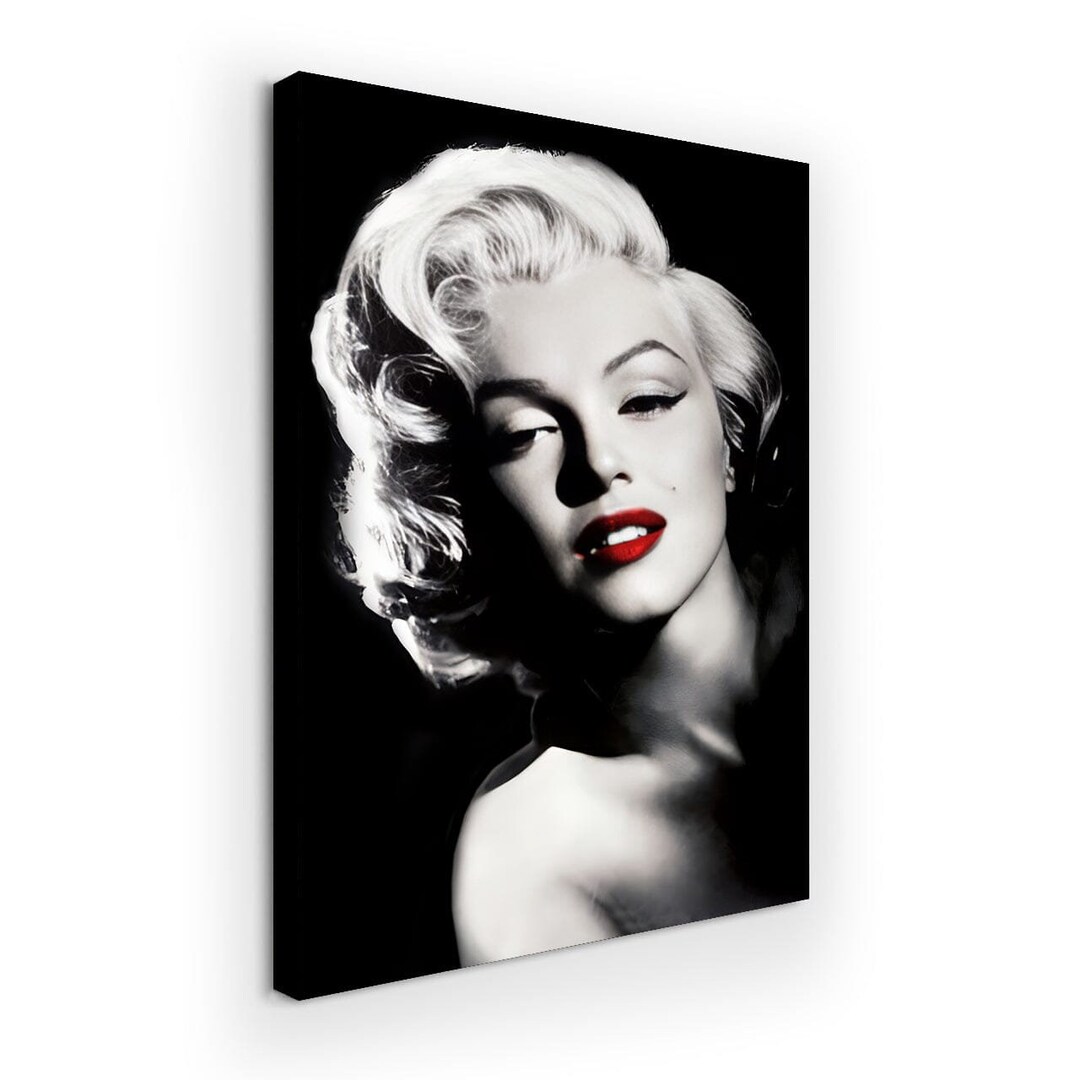 Leinwandbild Marilyn Monroe – Moderner Kunstdruck Auf Keilrahmen, Wandfertig
