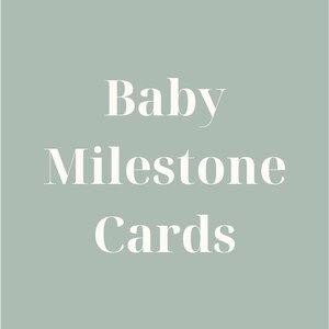 Cartes bébé 0-12 mois