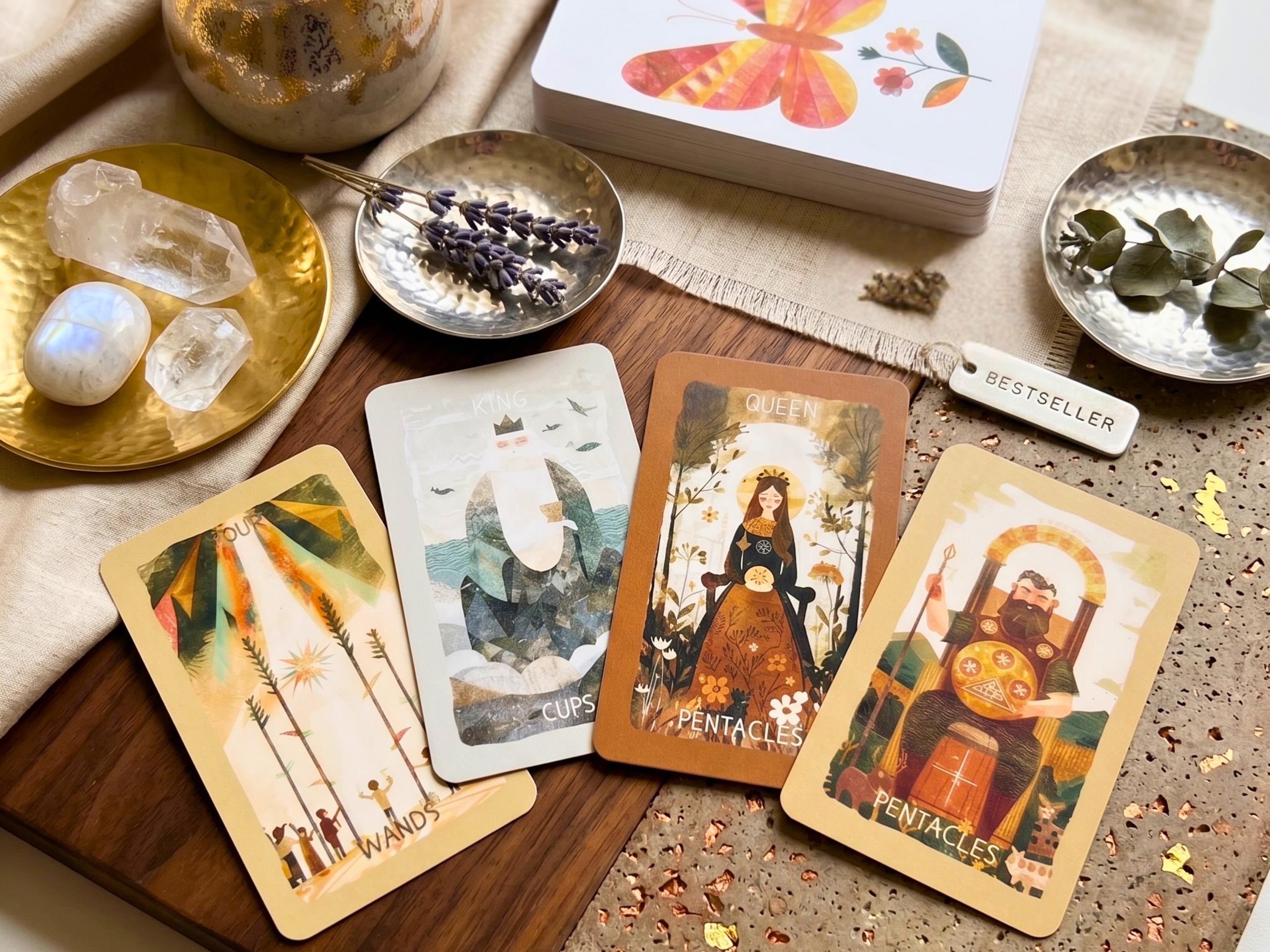 Wistful Whisper Tarot Card: 78-card Mystical Divination Tool