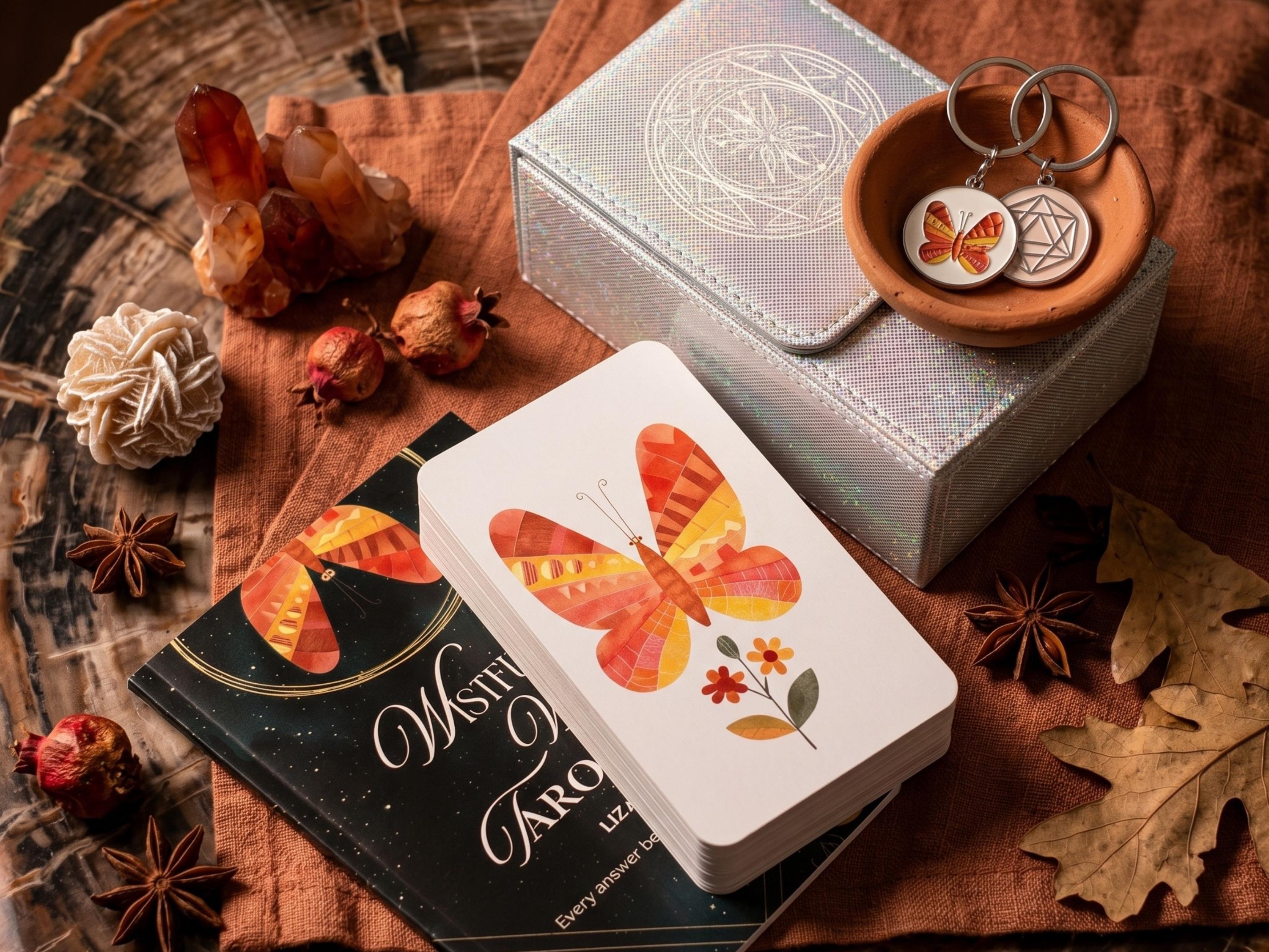 Wistful Whisper Tarot Card: 78-card Mystical Divination Tool