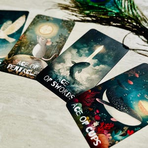 Feasts & Fables Tarot Deck: Mystical Divination Tool for Beginners