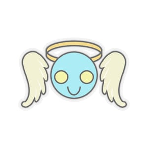 Naklejki Kiss-Cut, Naklejki winylowe, Cheeky Angel, Winged Whimsy