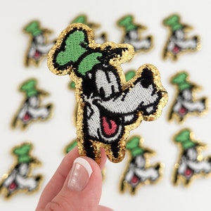 Iron on Disney Patch Disney Backpack Patch Iron-on Disney Bag Travel Pouch Donald Duck Mickey Patch for Jacket DIY Disney World Trip