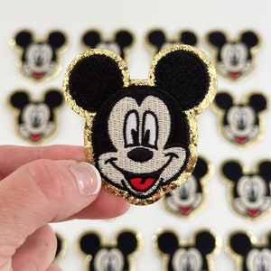Disney Embroidery Patch Iron-on Disney DIY Bag Disney World Patch Travel Bag for Disney Custom Backpack Iron On Patch Disney Backpack Bag