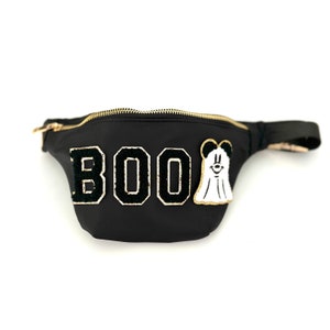 Disney Kids Halloween Disney Fanny Pack Disney World Vacation Halloween Bag Custom Iron on Patch Disney World Trip Halloween Fanny Pack