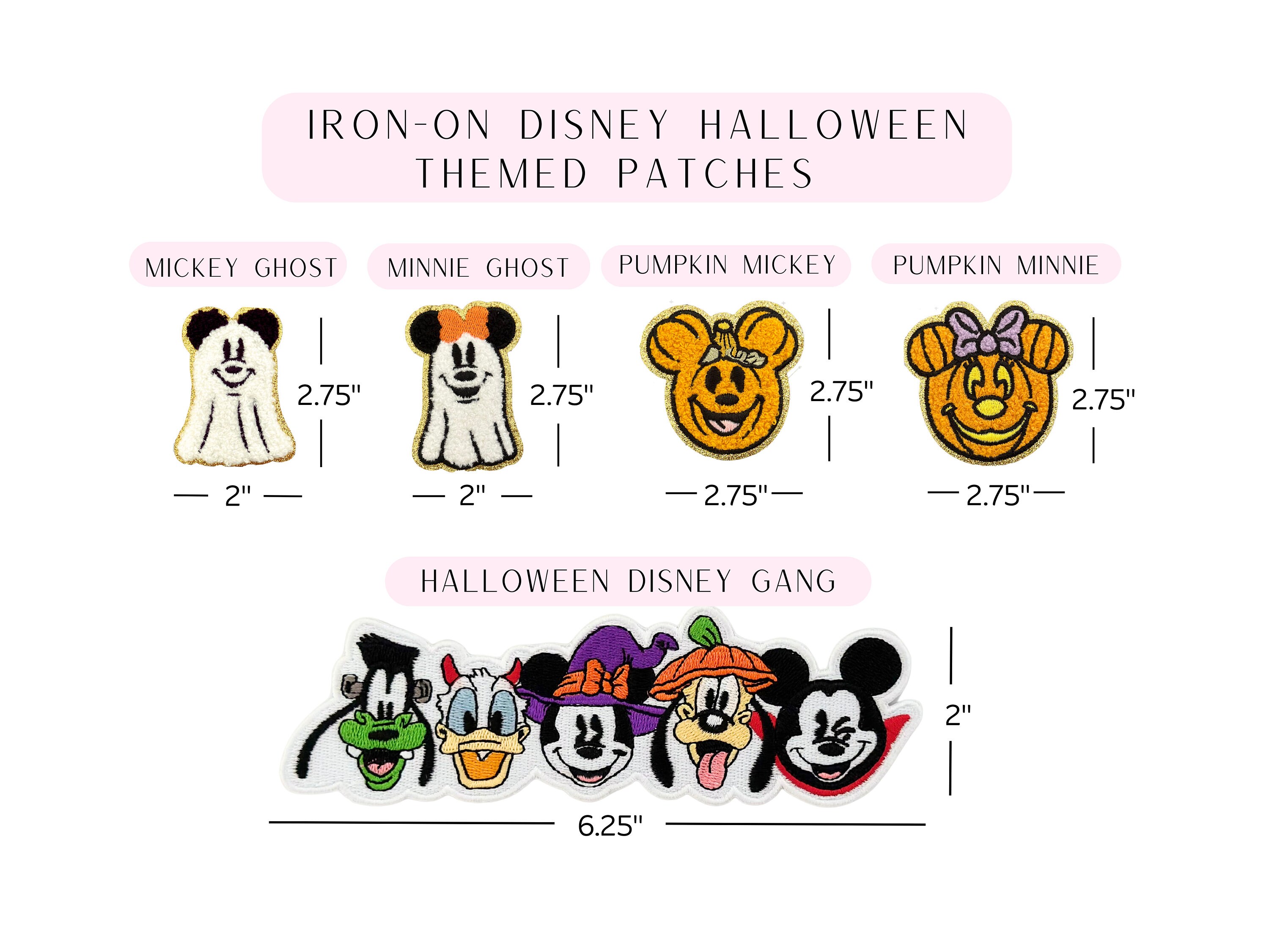 Disney Personalized Kids Backpack Custom Chenille Name Patch Bag ...
