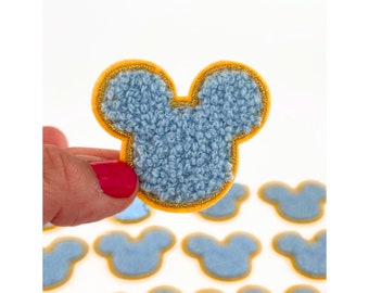 Disney Ear Patch | Disney World Patch | Mickey Ears| Minnie Ears| Chenille Patch for bag | Disneyland Apparel | DIY Disney | Disney Vacation