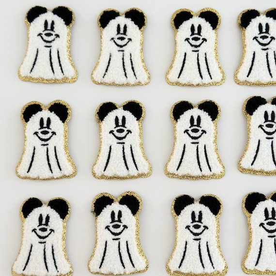 Disney Halloween Patch Mickey Ghost Patch Disney Trick or Treat Magic Theme Park Pumpkin Mickey Mouse Kids Halloween Disney Trip Mickey