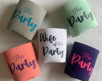 Set Koozie de despedida de soltera