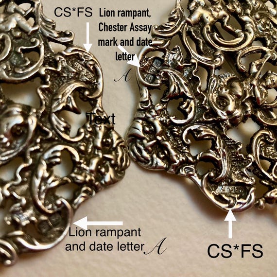 Nurse’s buckle. Chester 1901, fully hallmarked so… - image 5